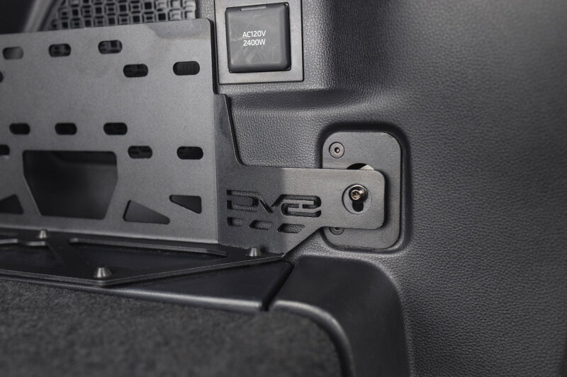 Toyota 4Runner Compressor Mount - Rear - DV8 Offroad - i-Force MAX - Micro Texture Black Powder Coat - `25-`26